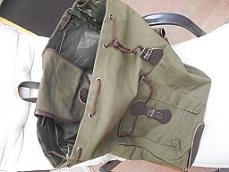Unbenutzter großer hochwertiger Stoffrucksack von Frankonia