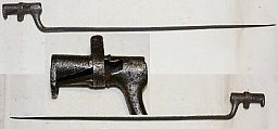 Tüllenbajonett für das Lorenzgewehr