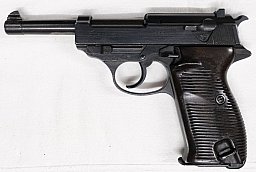 halbautomatische Pistole byf 43 Mod. P38 Kal. 4mmM20, inkl. drei Einsätzen 4mmM20