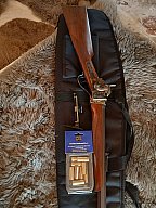 Neuer Perkussions Hinterlader Pedersoli Sharps Sporting 1863, 32 Zoll ,Cal.54, Futeral/Diopter u.m.