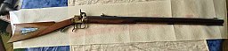 Vorderlader-Gewehr "WESSON RIFLE" Kal. .50 | Pracht-Bunthärtung & Gravuren | Top Lauf innen–Erbstück