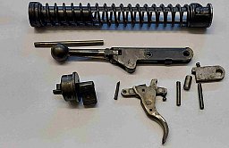 10 teiliges Ersatzteilset Anschütz Mod. 275 Repetierluftgewehr Kal. 4,4 mm