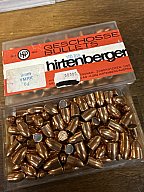 195 Geschosse 9 mm Hirtenberger VMRK 8 g