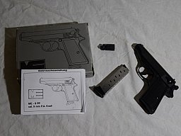 ME - 9 PP Cal. 9mm P.A.K.