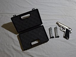 ME 9 mod. Para Vernickelt Cal. 9mm P.A.K.