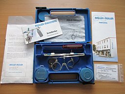 Schießbrille : Champion Modell Olympic Blau incl. Zubehör / Müller - Manching