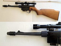 Halbautom. Landmann-Preetz Selbbstladebüchse im Kal. .22lr.