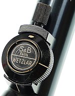 Zielfernrohr Ganzstahl Schmidt & Bender „Fellh. Wetzlar“ 2,5x18 Absehen 1 von 1962 im super Zustand
