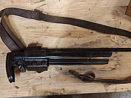 G3 Schiebeschaft H&K original BW, guter Zustand mit Riemen, Schulterstütze, Schubschaft, Fallschirm