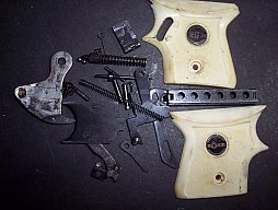 Konvolut Röhm RG3s NICKEL Teilesatz (Reck Erma Umarex) Sammlung unbekannt Dachbodenfund