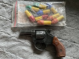 RÖHM RG76 6mm FLOB. PLATZ. Revolver cal.6mm mit Zubehör ! TOP !