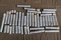 Konvolut Kaliber 4 Hülsen Leuchtmunition Signalmunition