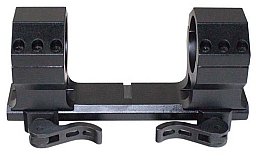 AluTech 30mm Blockmontage für Weaver/Picatinny mit Schnellverschluss