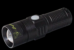 Jagdlampe - Barbarossa T600, LED Taschenlampe (kurze Version)