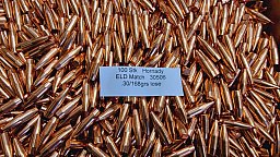 .308/.30-168grs ELD-Match Hornady Geschosse 100 Stk. lose aus Bulk No. 30506B #SSZ Berka