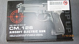 AIRSOFT ELEKTIC GUN CM.126 Softair Pistole 6mm BB