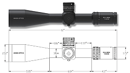 Arken EP5 7-35x56 GEN2 FFP MIL VPR, 34mm Mittelrohr