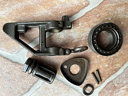 M16A1 CAR15 XM177 AR15 Laufteilesatz Gasblock Kornträger Taper Pin Birdcage Barrelnut 5,56x45NATO