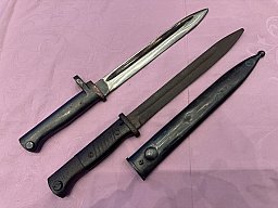 ==>2 Bajonette Mauser K98 WaA & Türkei Mauser Notbajonett seltene Sammlerstücke so !