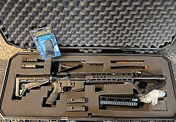 Haenel Selbstladebüchse CR223 16,65 cal. .223Rem 16,65 MATCHABZUG mit viel Zubehör
