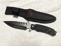 COLUMBIA Kampfmesser mit besonderer Klinge
