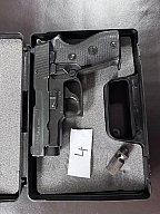 Geco P225 Schwarz von Dynamit Nobel 9mm pak Gaspistole