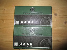 40 Patronen RWS .30-06 UNI Classic 180 grain (1 Los)