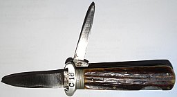 Jagdtaschenmesser mit Patronenauszieher