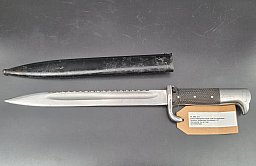 Kurzes Seitengewehr KS 98 kurz mit SÄGERÜCKEN & Scheide, WKC