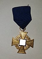 Verdienstkreuz Treudienst-Ehrenzeichen für 25 Jahre