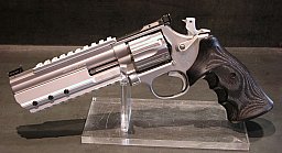 Smith & Wesson White-Diamond "Silver-Starshooter" Centra 2-Stellungskorn S&W 686 6"Zoll 357 Magnum