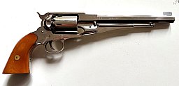 Remington 1858 Uberti Schwarzpulver Revolver .44 BP vernickelt