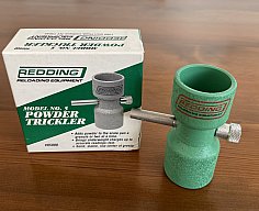 REDDING Pulver-Trickler / Feindosierer / Pulvertröpfler