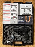Walther P22Q Schreckschusspistole 9 mm P.A.K., PTB 778, neuwertig - nie geschossen