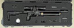 AEA HPmax MK2 mit Schalldämpfer und Zielfernrohr
