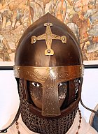 Normannenhelm - Kreuzzüge - Mittelalter - Nasalhelm