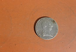 Silbermünze 1 Thaler Habsburg von 1820 Konventionsthaler