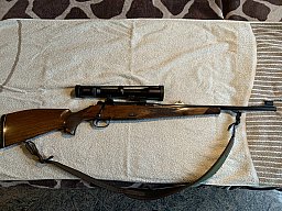 Mauser 77 Kal. 6,5 x 57; mit ZF Swarovski