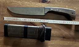 Landknechtsmesser Messer Scheide - C.Jul. HERBERTZ 100820 -