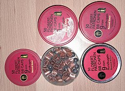 9mm Flobert Rundkugelpatronen RWS