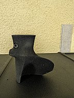 Walther BIOMETRIC Formgriff „PROTOUCH” Schwarz-Grau Gr. S, rechts