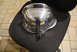 Paradehelm Feuerwehrhauptmann neuwertig