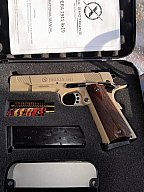 Brixia 911 Clon in .45 ACP in Sandbeige / Desert Tan