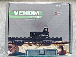 Red Dot, Leuchtpunktvisier, Venom 3 MOA