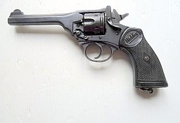 Britischer Militärrevolver Enfield MARK IV, Kaliber .38