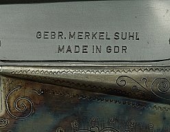 Bockflinte Gebr. Merkel Suhl Modell 200E mit Ejektor Kal. 12/70 Baujahr 1973 !!