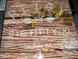 RETAY BIG. FIFTY XL NEU GRAVUR mit Edel Holz Kiste