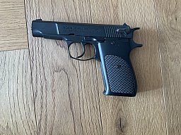 Röhm Modell 725 Kal. 9mm PAK PTB551 Beschuss 1994