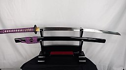 Samurai Schwerter Katana Schwert - scharf, echt & handgeschmiedet - gefaltetes Katana Schwert ohne S