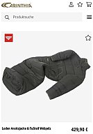 Ansitzmantel mit Fußsack Carinthia Loden